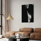 Sensual Nude Woman Vertical Canvas Print