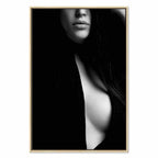 Sensual Nude Woman Vertical Canvas Print