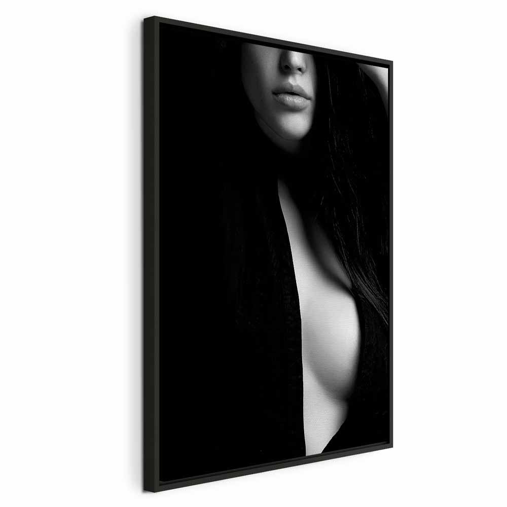 Sensual Nude Woman Vertical Canvas Print