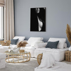 Sensual Nude Woman Vertical Canvas Print