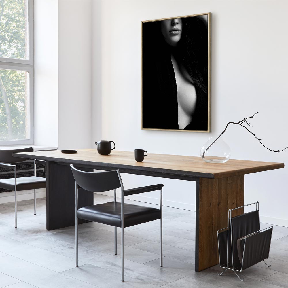 Sensual Nude Woman Vertical Canvas Print