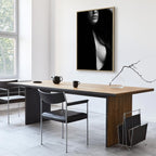 Sensual Nude Woman Vertical Canvas Print