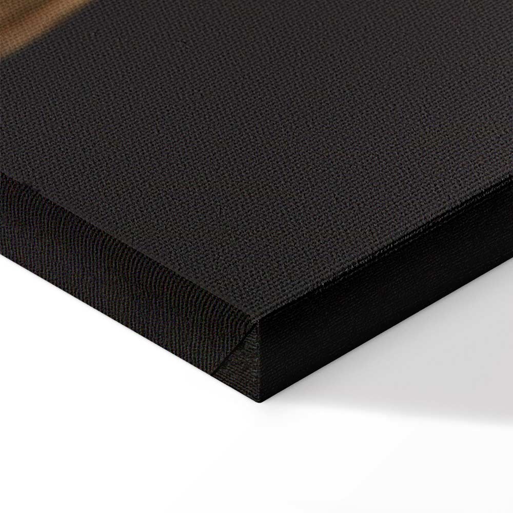 Midas Touch Portrait Gold Canvas Print