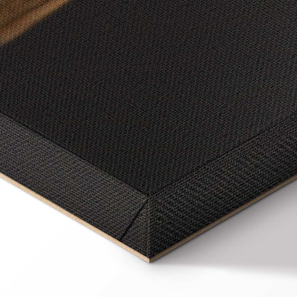 Midas Touch Portrait Gold Canvas Print