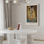 Klimt The Kiss Romantic Canvas Print