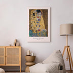 Klimt The Kiss Romantic Canvas Print