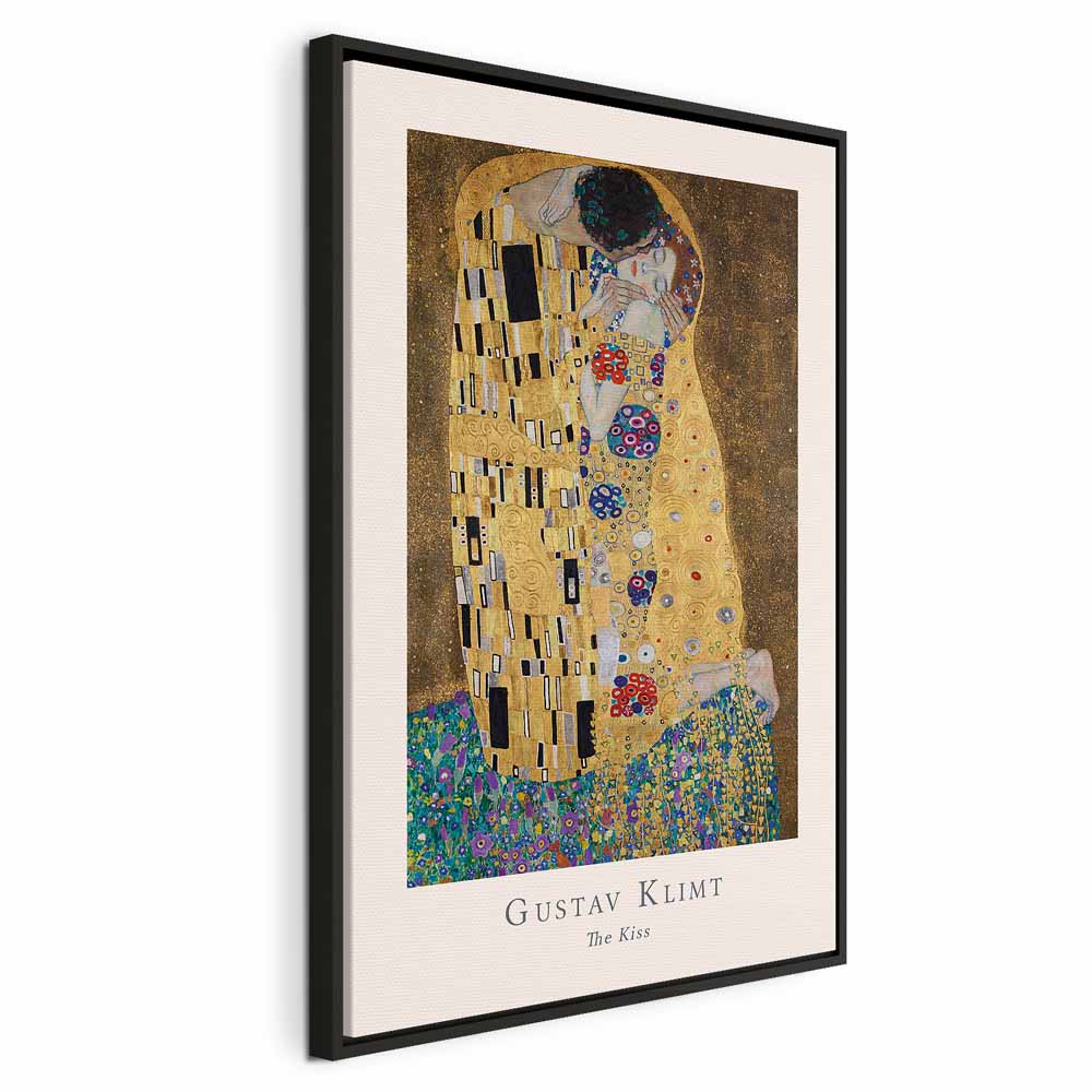 Klimt The Kiss Romantic Canvas Print