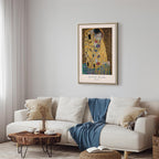 Klimt The Kiss Romantic Canvas Print