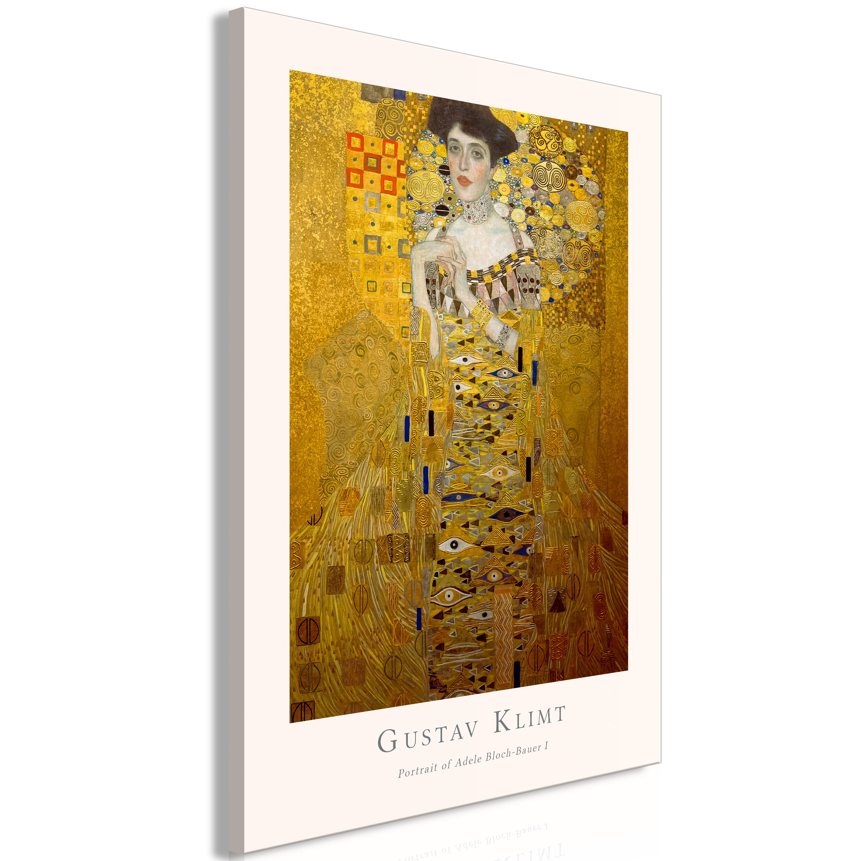 Canvas Print Gustav Klimt Portrait Adele Bloch Vertical