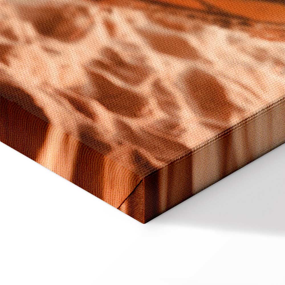 Beach Hammock Coastal Vertical Canvas Print