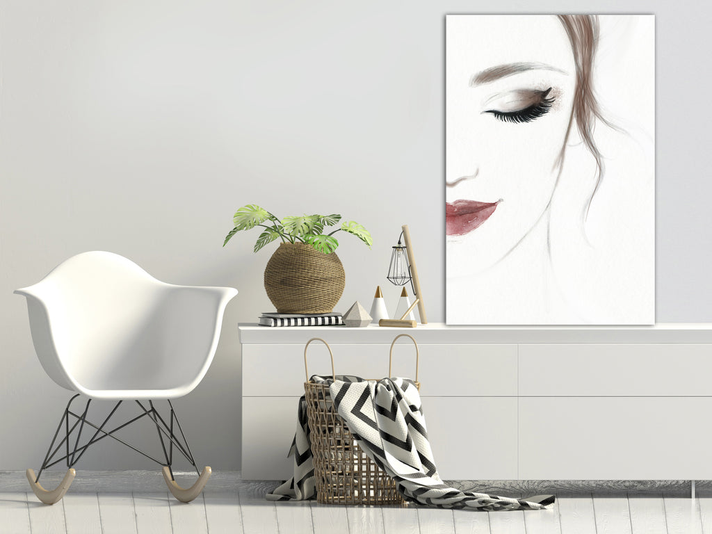 Canvas Print: Delicate Beauty Vertical - 1 Part