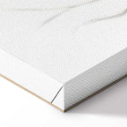 Delicate Female Portrait Vertical Canvas Print