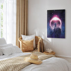 Cosmic Encounter Fantasy Canvas Print