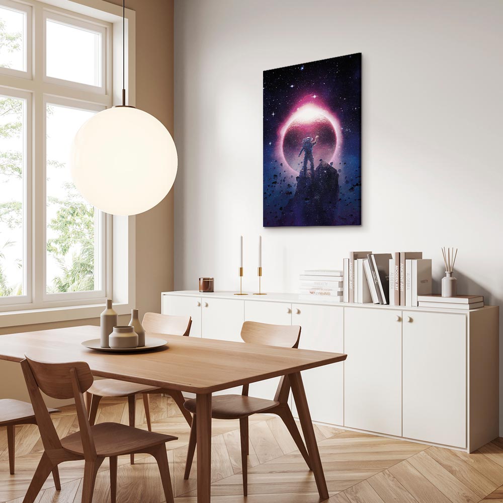 Cosmic Encounter Fantasy Canvas Print