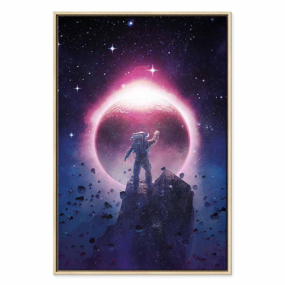 Cosmic Encounter Fantasy Canvas Print