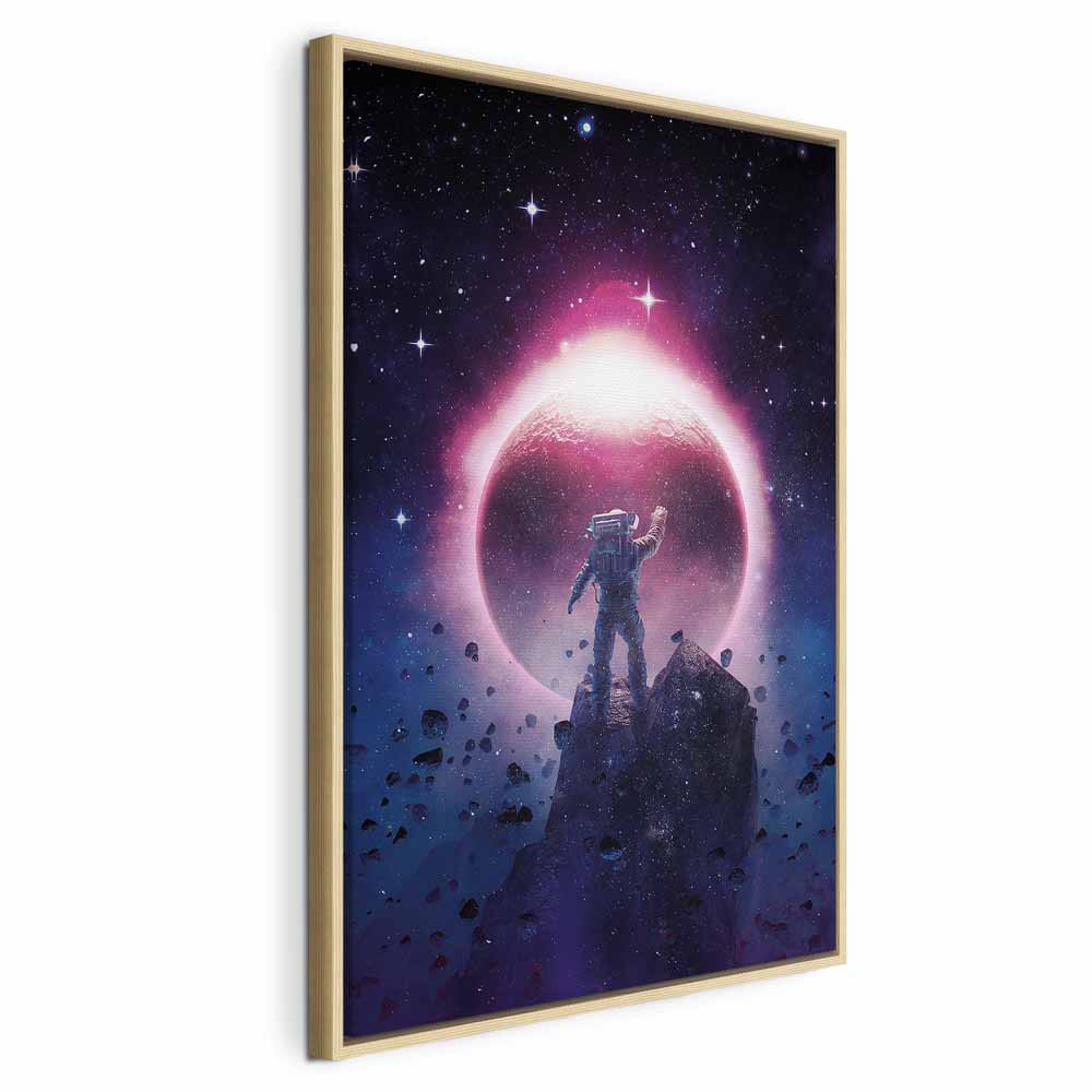 Cosmic Encounter Fantasy Canvas Print