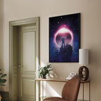 Cosmic Encounter Fantasy Canvas Print