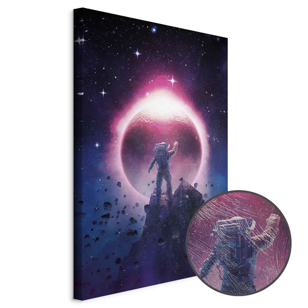 Cosmic Encounter Fantasy Canvas Print