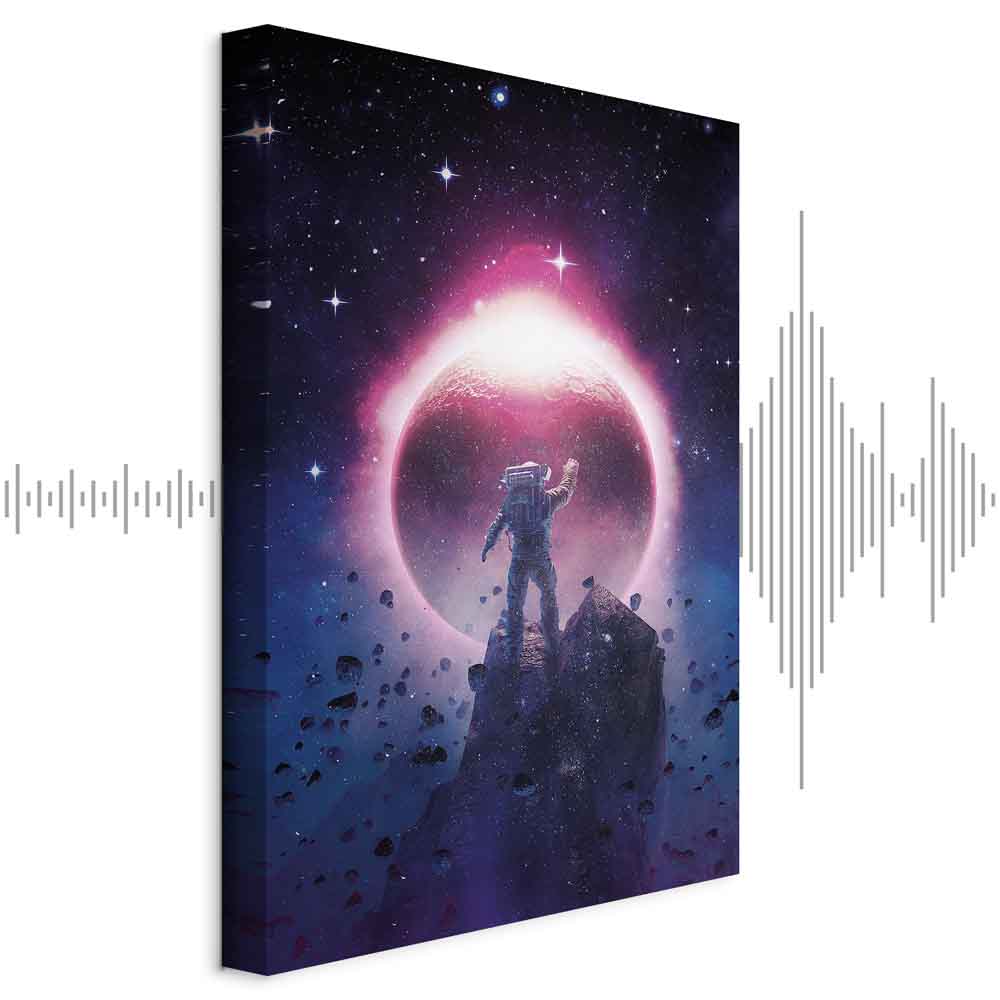 Cosmic Encounter Fantasy Canvas Print
