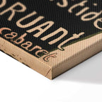 Aristide Bruant Cabaret Retro Canvas Print