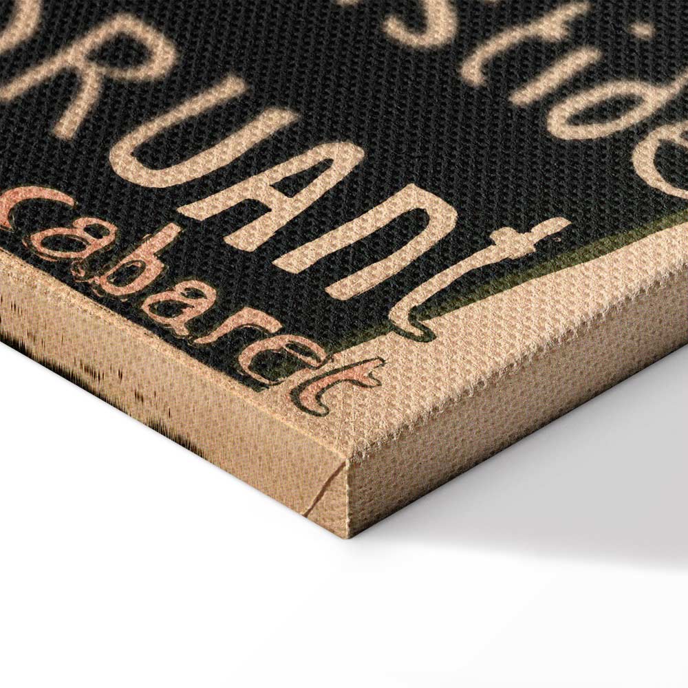 Aristide Bruant Cabaret Retro Canvas Print