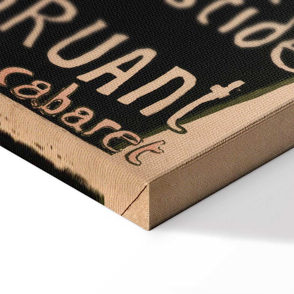 Aristide Bruant Cabaret Retro Canvas Print