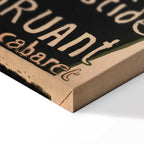 Aristide Bruant Cabaret Retro Canvas Print