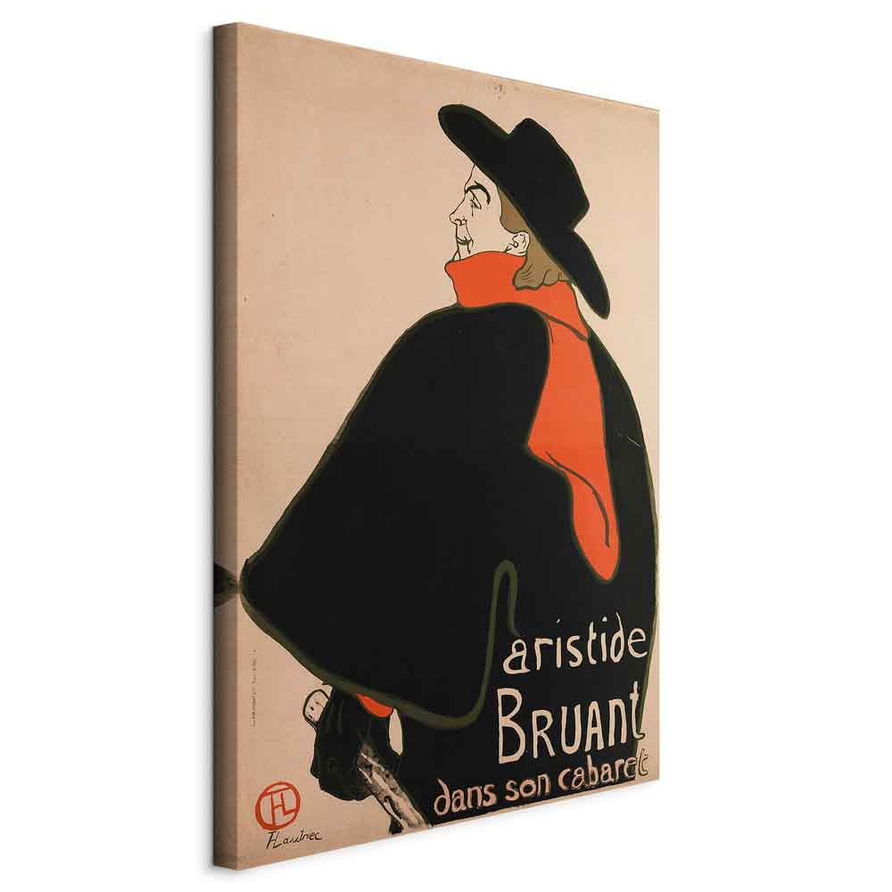 Aristide Bruant Cabaret Retro Canvas Print