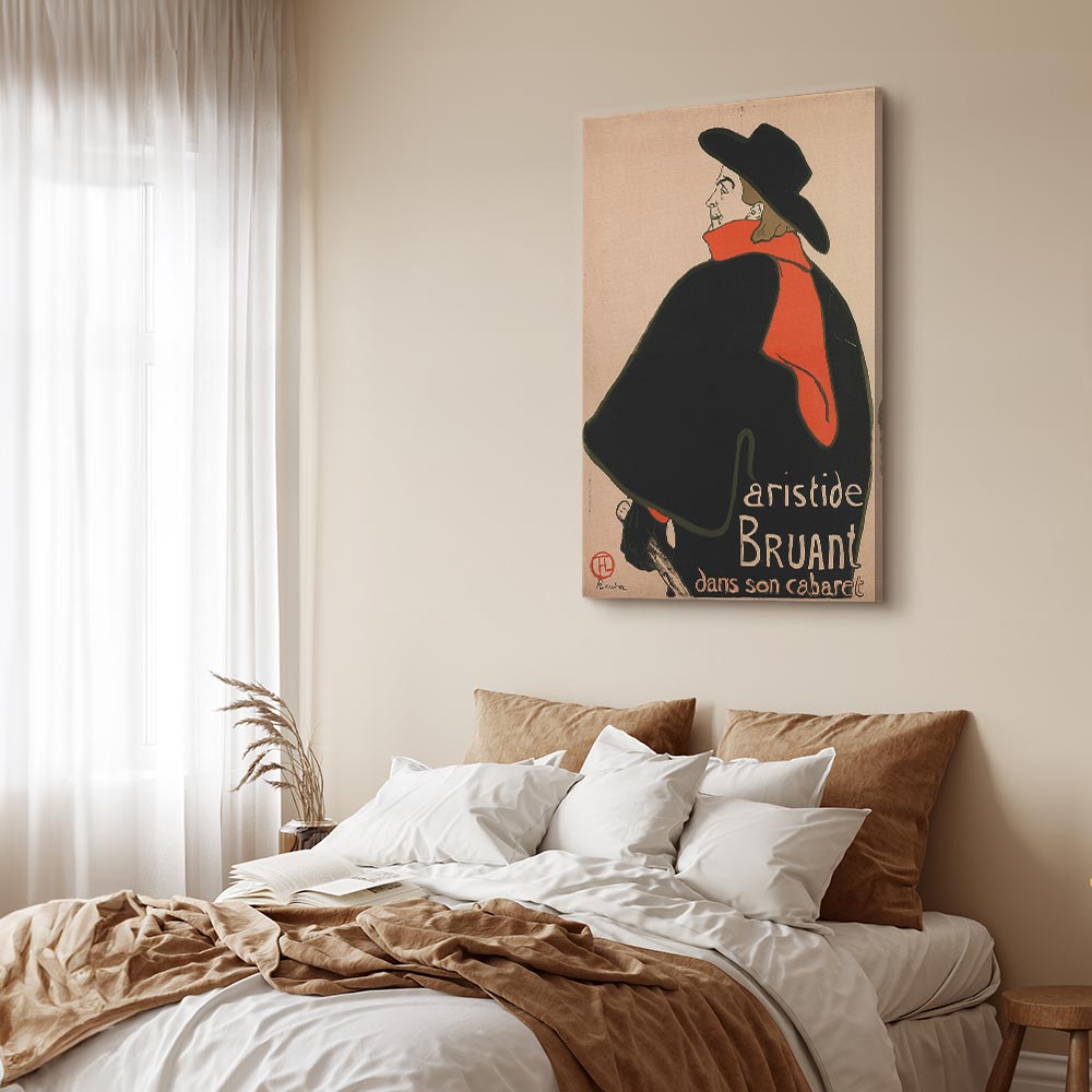 Aristide Bruant Cabaret Retro Canvas Print