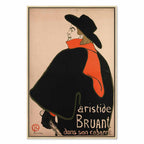 Aristide Bruant Cabaret Retro Canvas Print