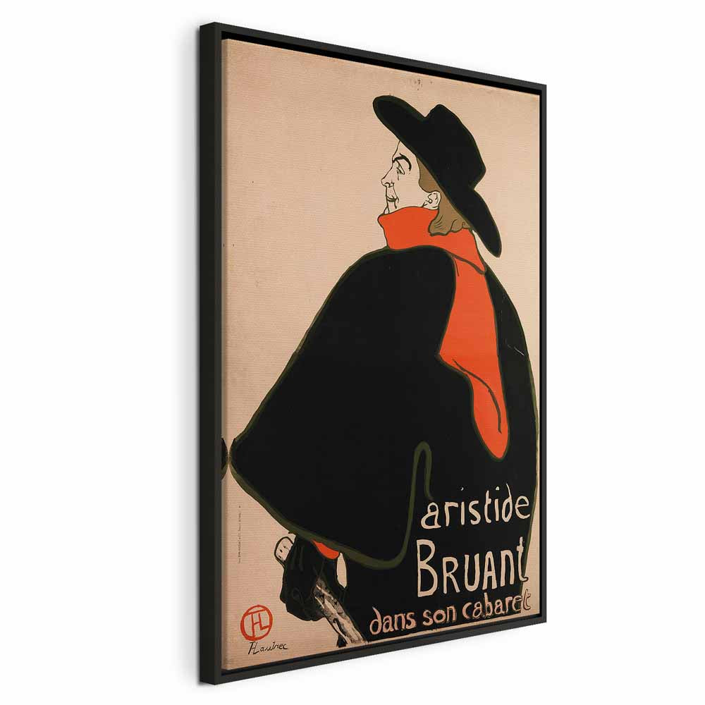 Aristide Bruant Cabaret Retro Canvas Print
