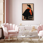 Aristide Bruant Cabaret Retro Canvas Print