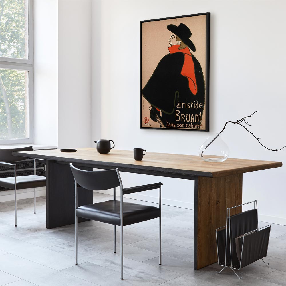 Aristide Bruant Cabaret Retro Canvas Print