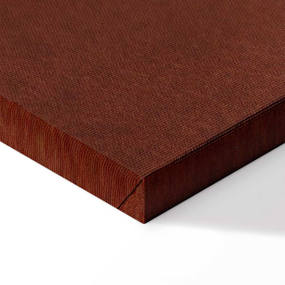 Angelic Gold Figure Vertical Canvas Print