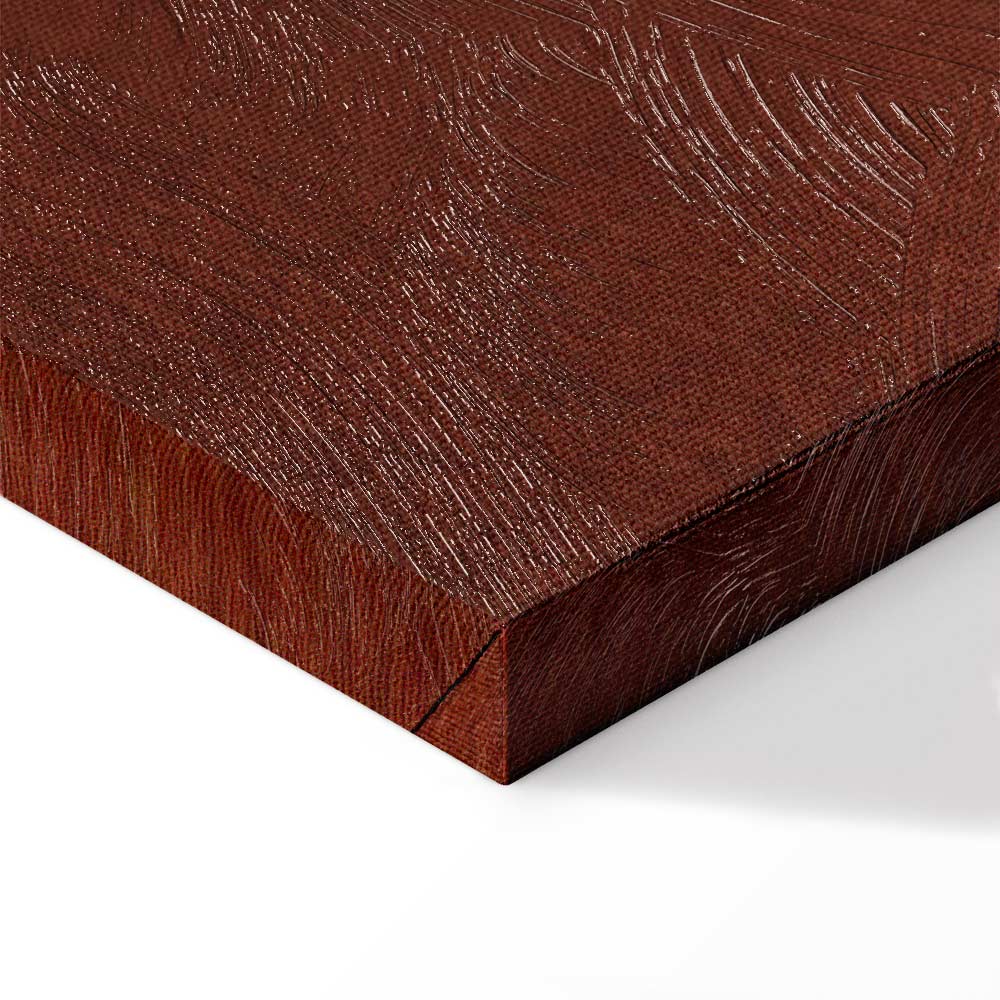 Angelic Gold Figure Vertical Canvas Print