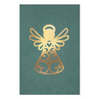 Angelic Christmas Figure Vertical Canvas Print