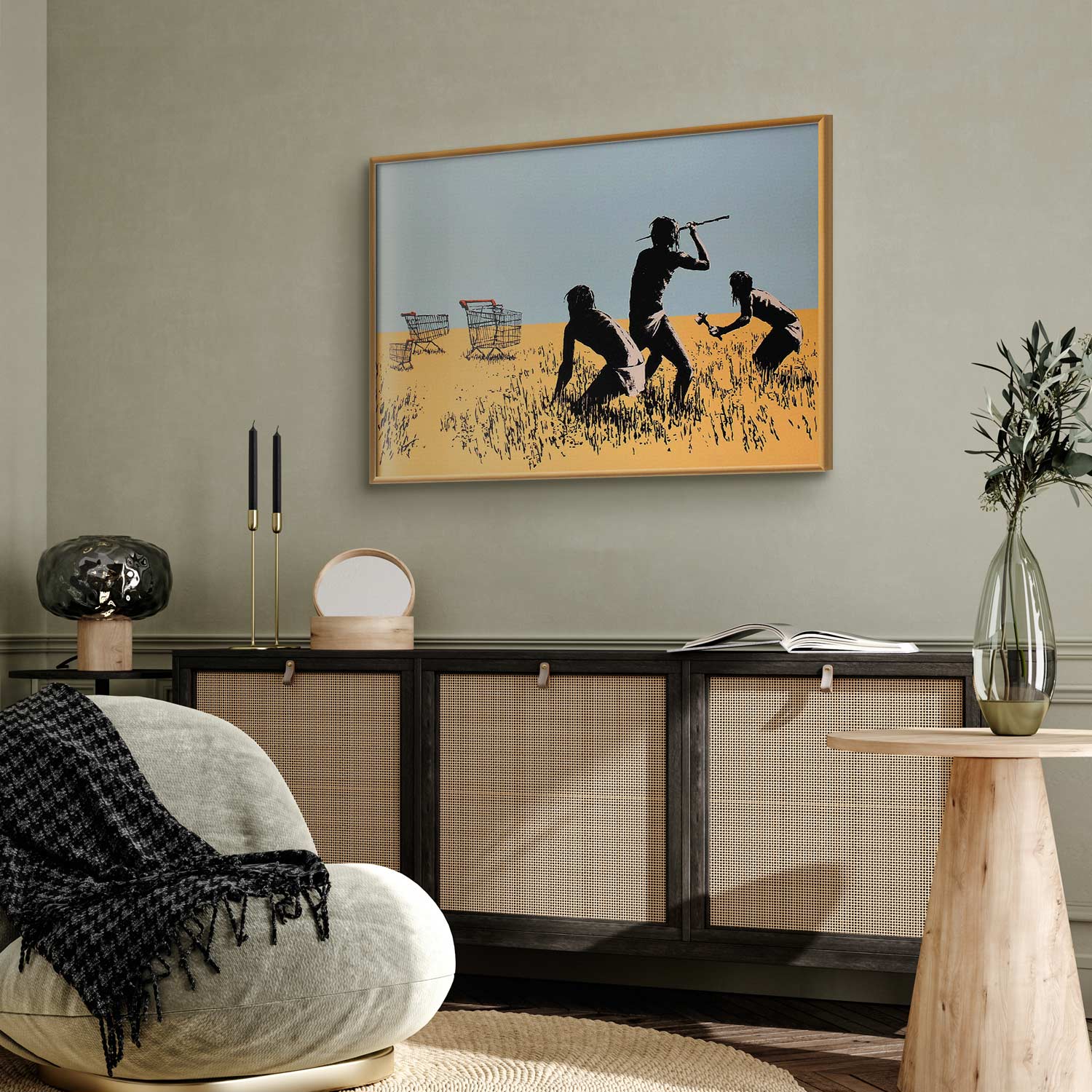 Graffiti Bargain Hunters Street Art Poster