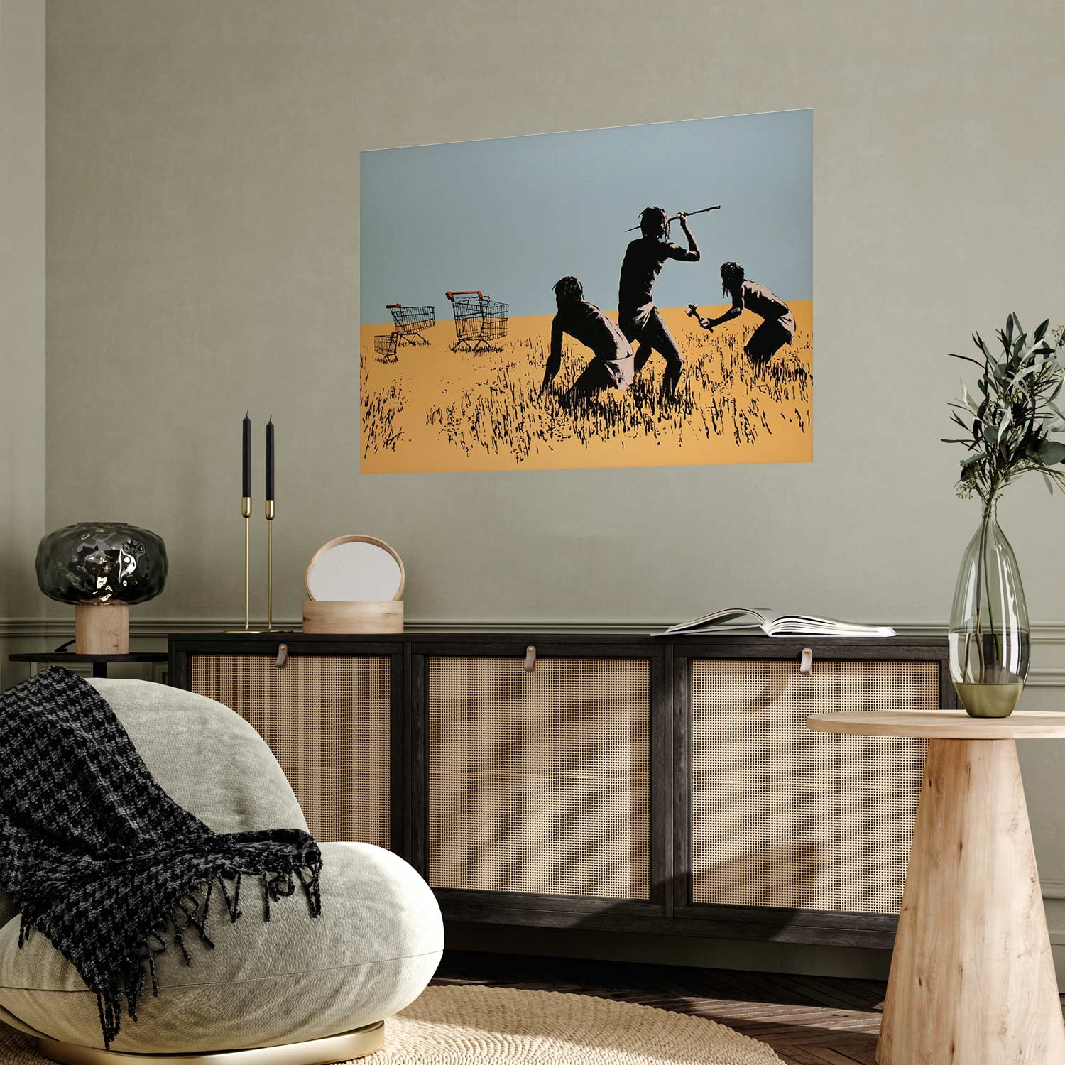 Graffiti Bargain Hunters Street Art Poster