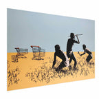 Graffiti Bargain Hunters Street Art Poster