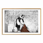 Graffiti Maid Street Art Poster