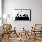 Street Art People Graffiti Poster