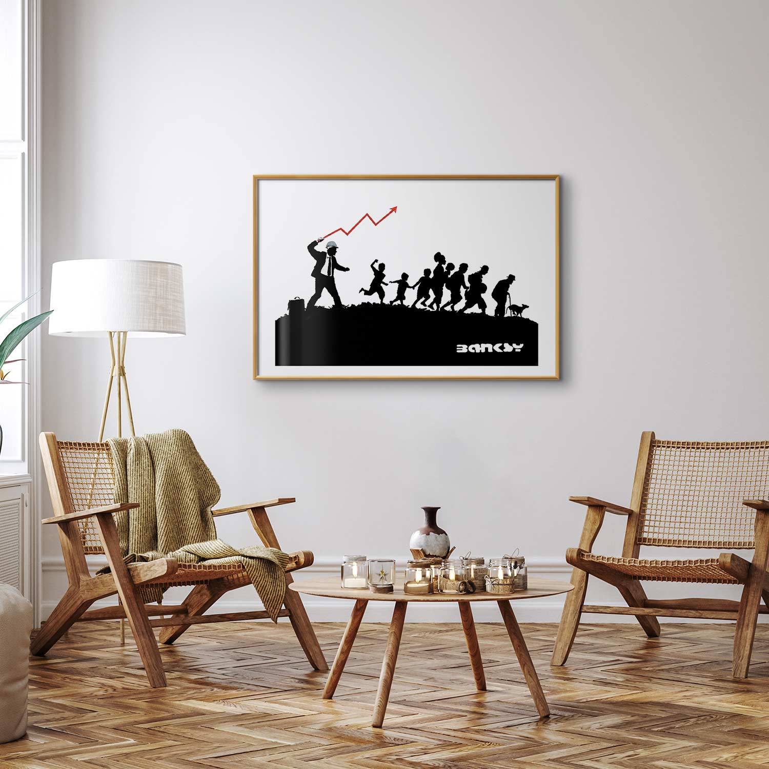 Street Art People Graffiti Poster