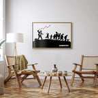 Street Art People Graffiti Poster