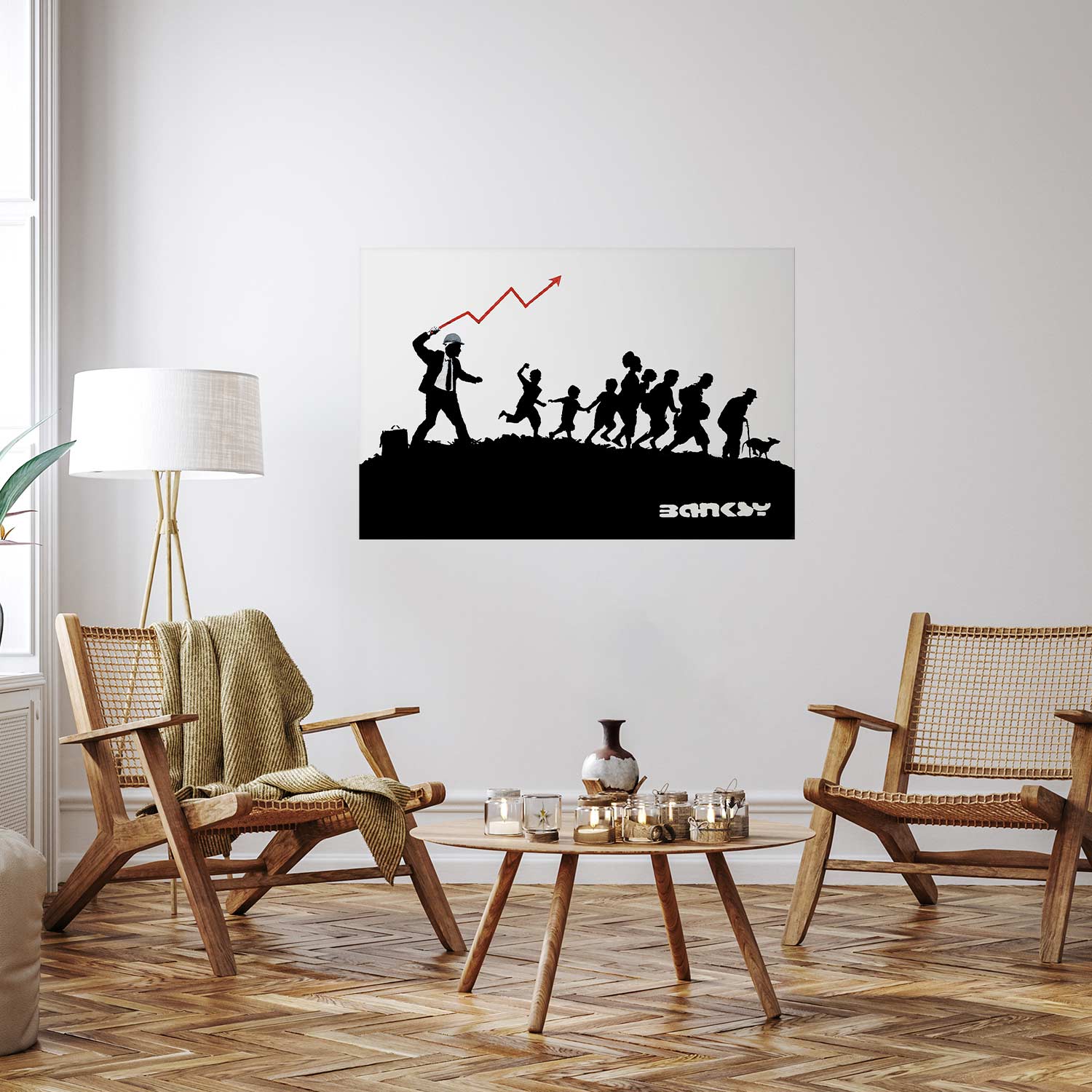 Street Art People Graffiti Poster