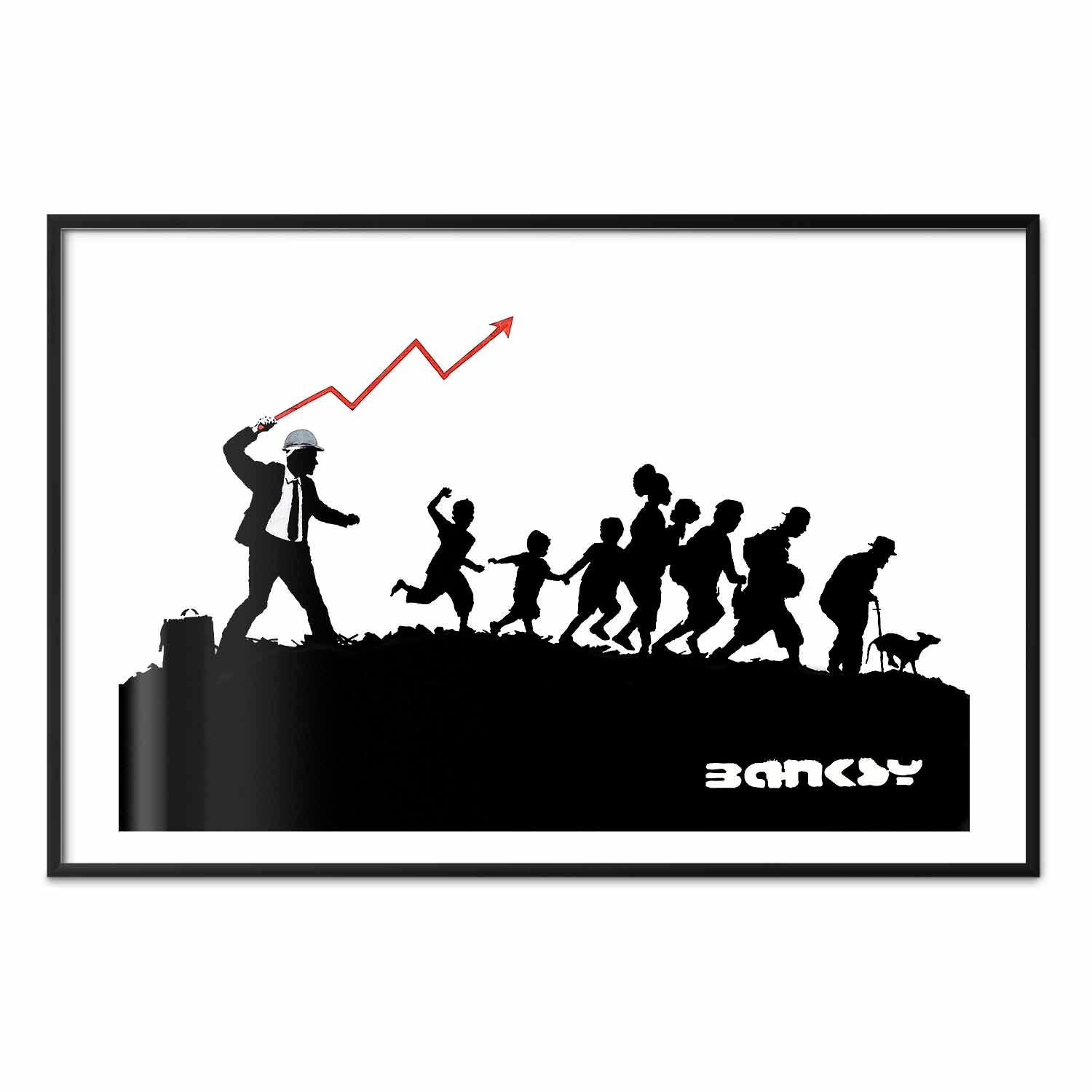 Street Art People Graffiti Poster