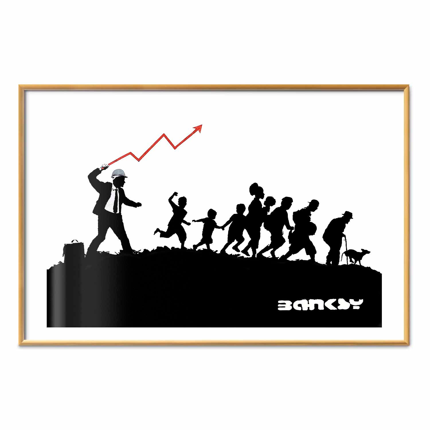 Street Art People Graffiti Poster