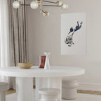 Graffiti Shopping Frenzy Street Art Poster