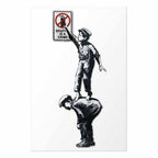 Banksy Graffiti Protest Poster
