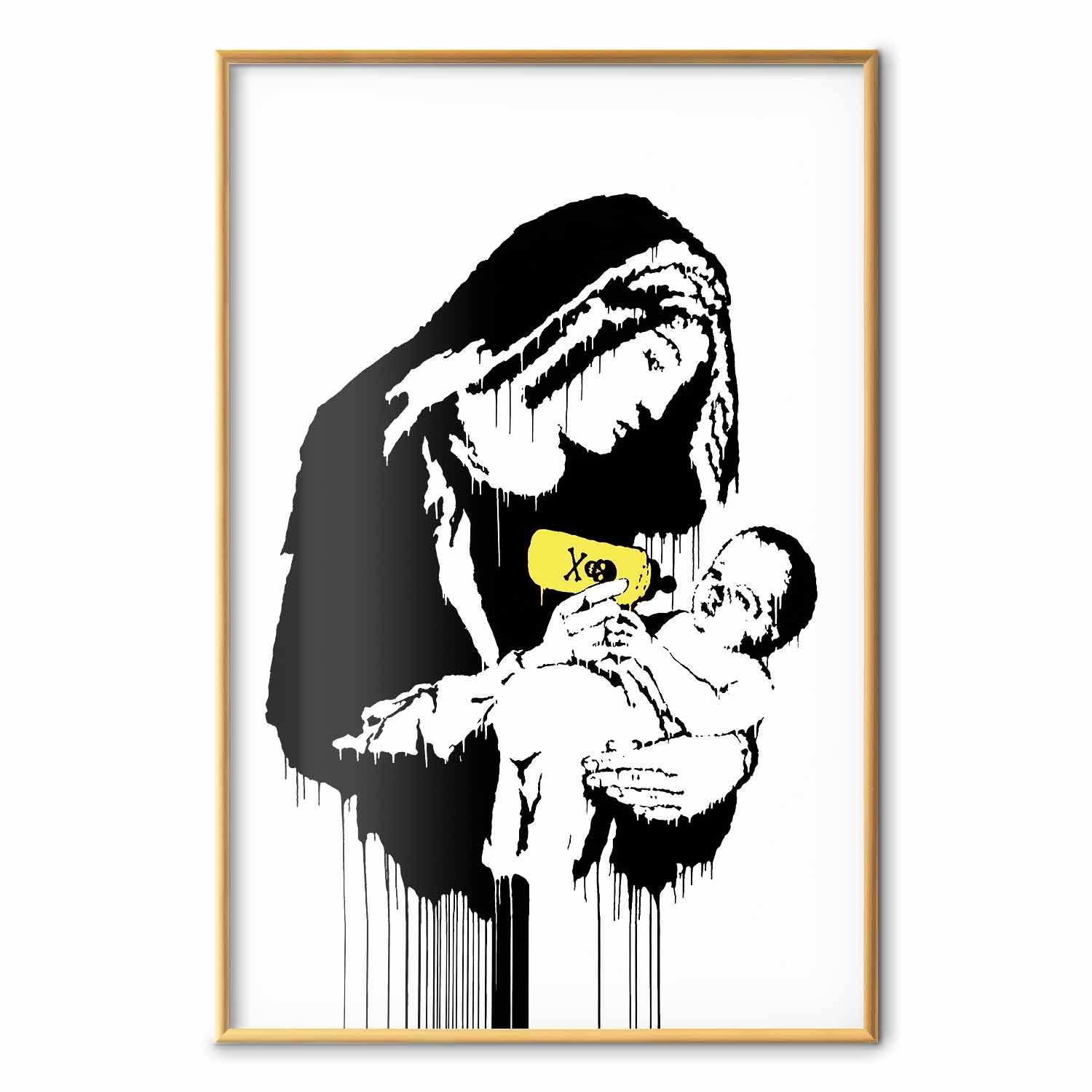 Breastfeeding Mother Street Art Poster