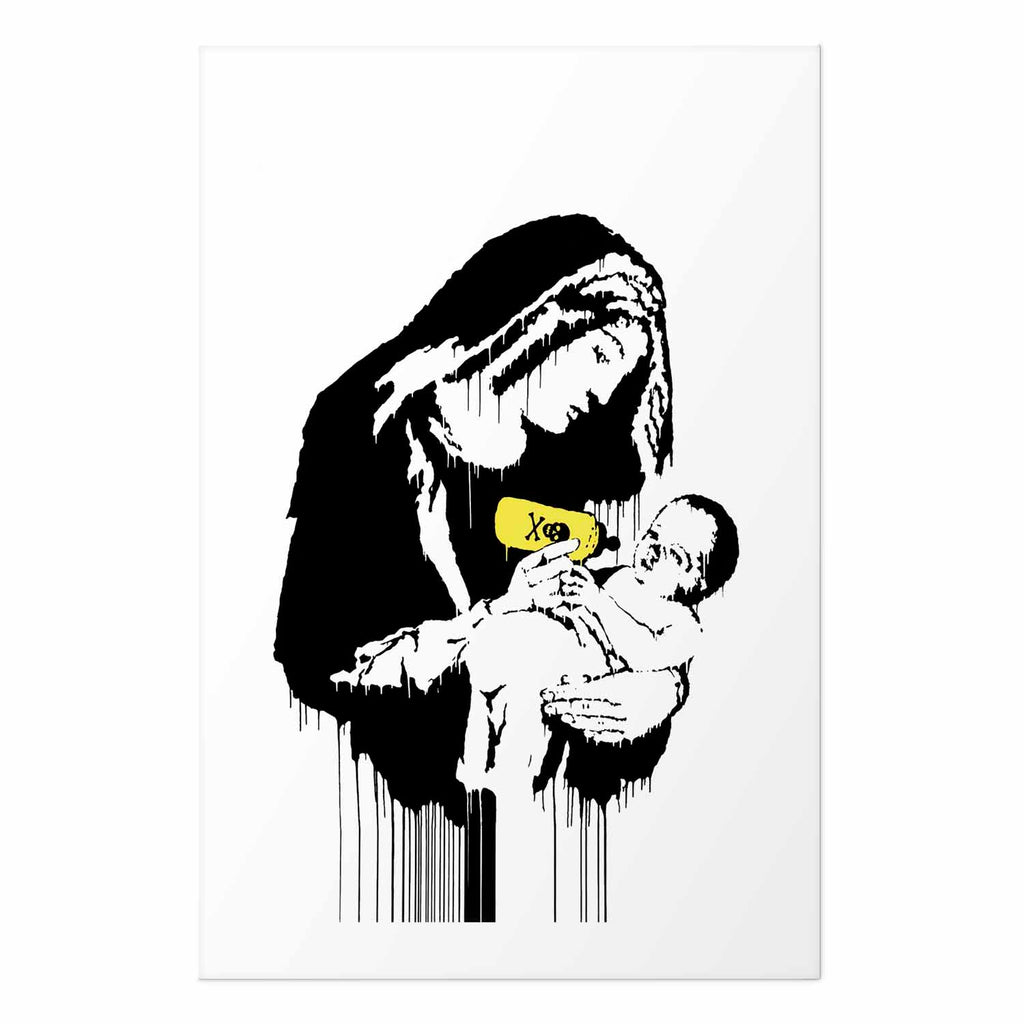 Breastfeeding Mother Street Art Poster